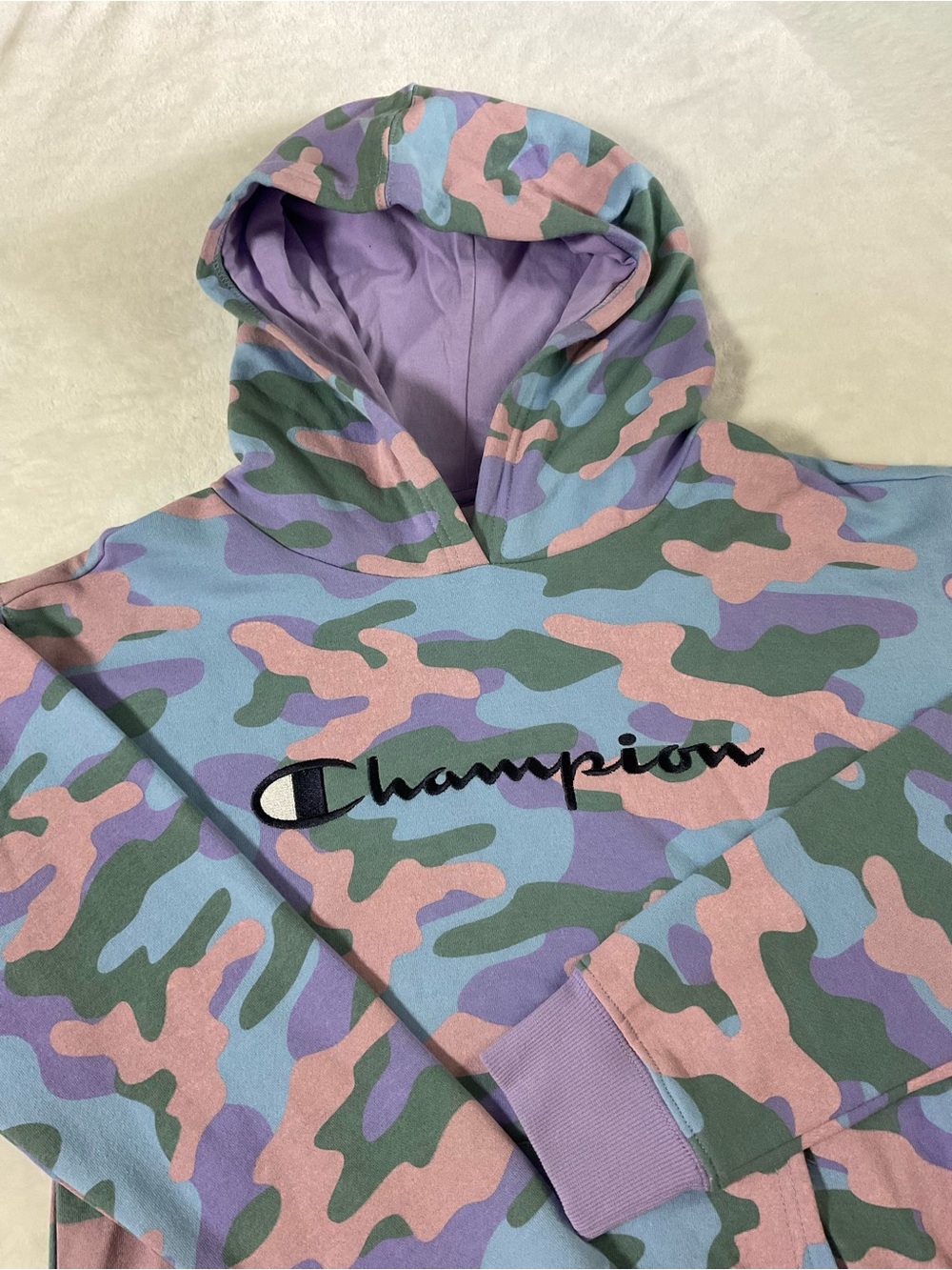 Champion Camo Hoodie Girls Size L-14
NWT - Picture 3 of 8